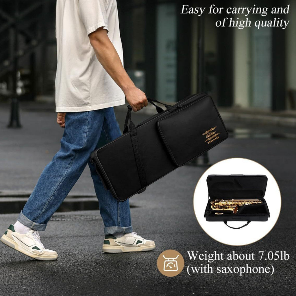 Eastar AS-II Student Alto Saxophone, Gold Lacquer