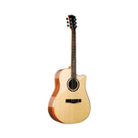 SQOE SQ-DC-SK 41 inch Acoustic Guitar w/ Arm Bevel