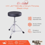 Duduke HY-JKT130-BLV Drum Throne, Black Vinyl