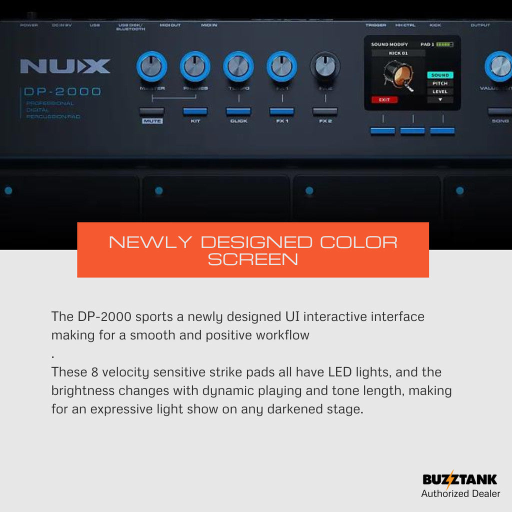 NUX DP-2000 Digital Percussion Pad