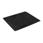 BSL Drum Carpet Rug with Rubber Bottom Anti Slip Mat, Black, Square