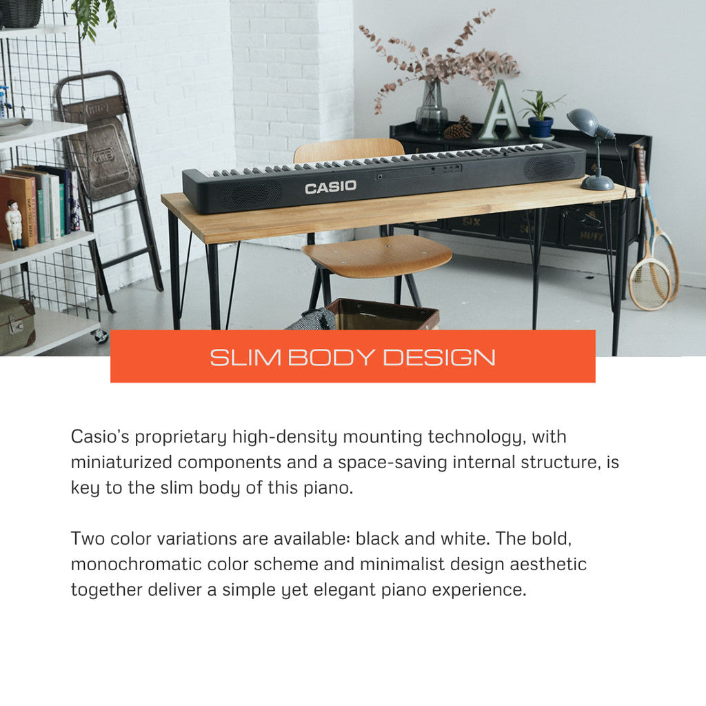 Casio CDP-S110 88-Key Digital Piano Portable/Full Package
