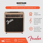 Fender Acoustasonic 15 & 40, Acoustic Guitar Amplifier, 230V UK