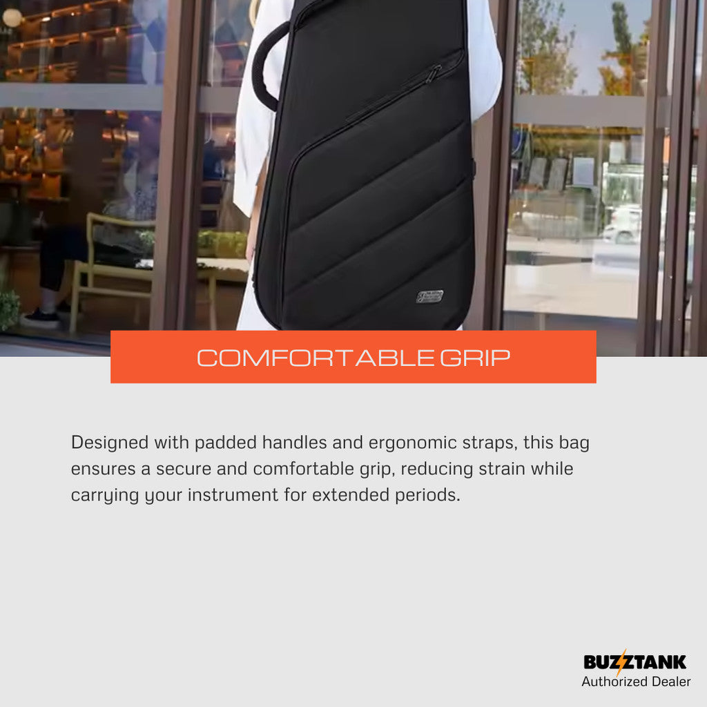 Jinchuan B-2121 30mm Padded Oxford Cloth Guitar Bag for Electric Guitar, Acoustic 41" Guitar & Bass Guitar