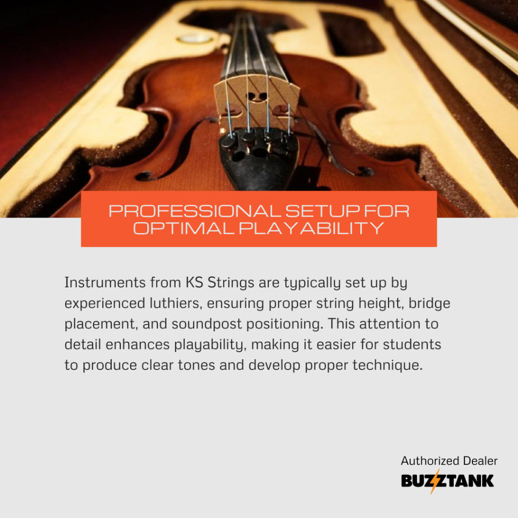 KS Strings Etude 10 & 20 Violin, Full Size 4/4