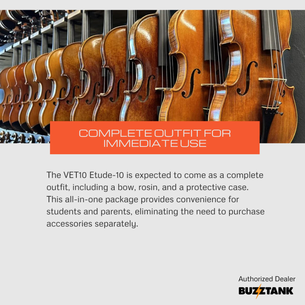 KS Strings Etude 10 & 20 Violin, Full Size 4/4