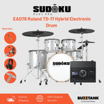 Sudoku EAD78 Hybrid Electronic Drum, w/ Lucas Gen3 Module/ Lucas Gen3+ Module/ Roland TD-17 Module