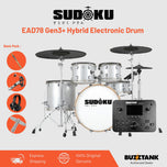 Sudoku EAD78 Hybrid Electronic Drum, w/ Lucas Gen3 Module/ Lucas Gen3+ Module/ Roland TD-17 Module