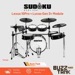 Sudoku Lexus Electronic Drum with Lucas Gen3+ Module, Basic Pack - 8Pro/10Pro