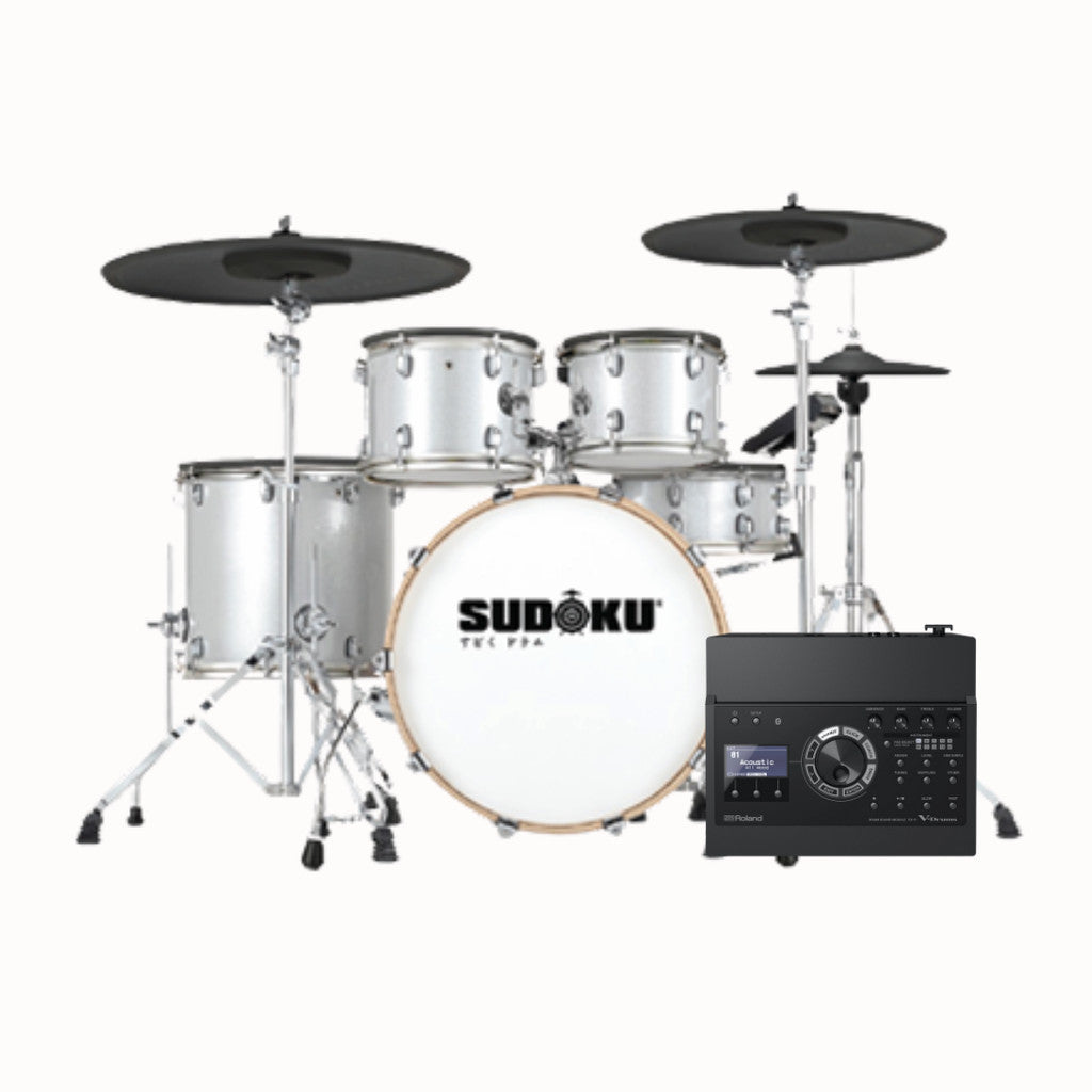 Sudoku EAD78 Hybrid Electronic Drum, w/ Lucas Gen3 Module/ Lucas Gen3+ Module/ Roland TD-17 Module