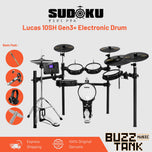 SUDOKU Lucas Gen3+ Electronic Drum, Basic Pack - 8SH, 10SH or 12SH