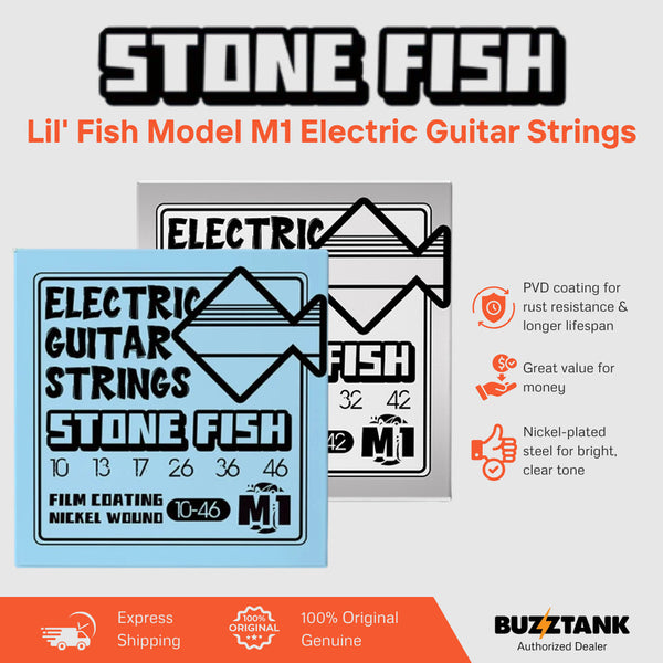 Stonefish Lil' Fish Model M1 Electric Guitar Strings