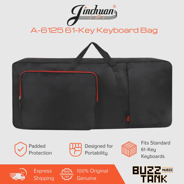 Jinchuan A-6125 61-Key Keyboard Bag, Black