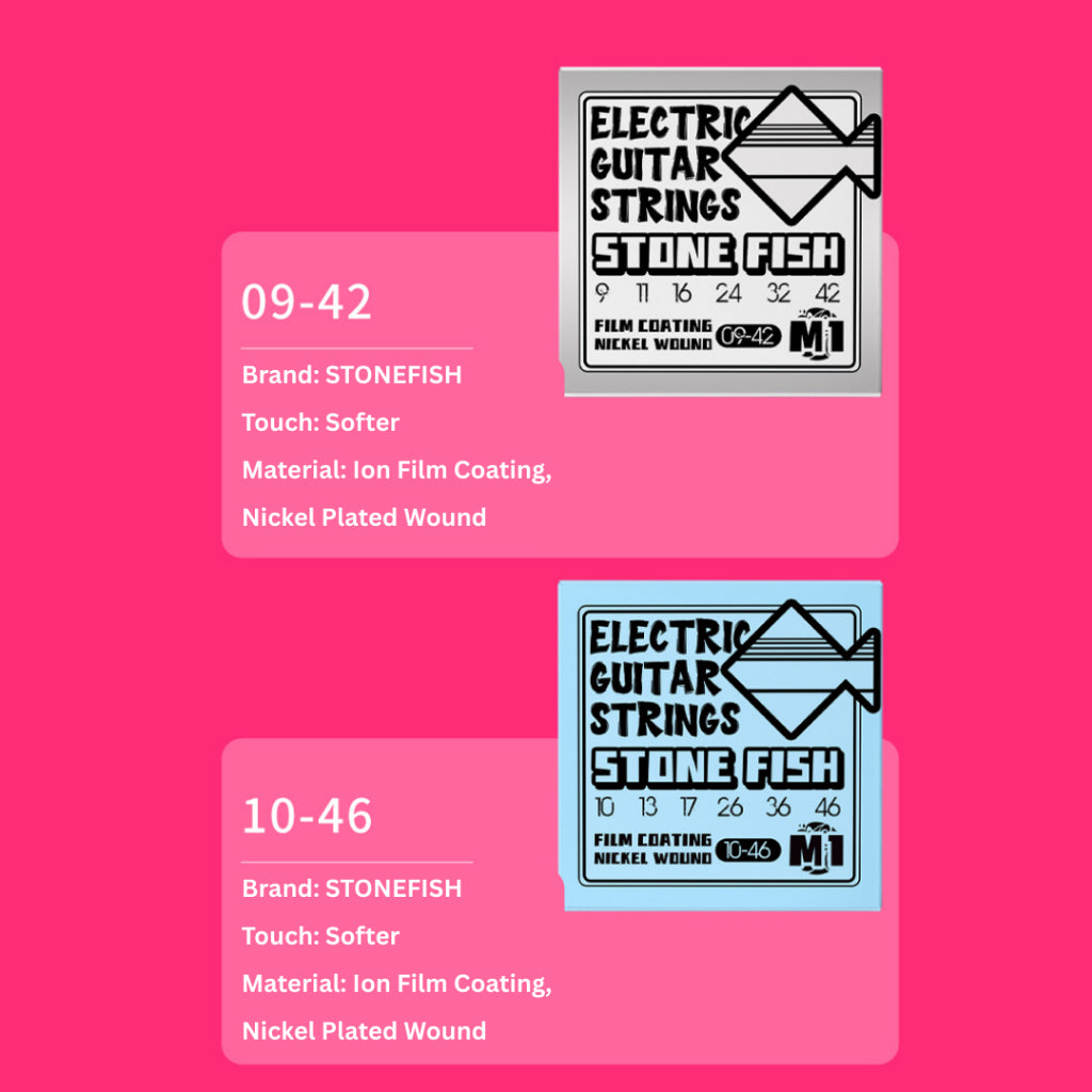 Stonefish Lil' Fish Model M1 Electric Guitar Strings