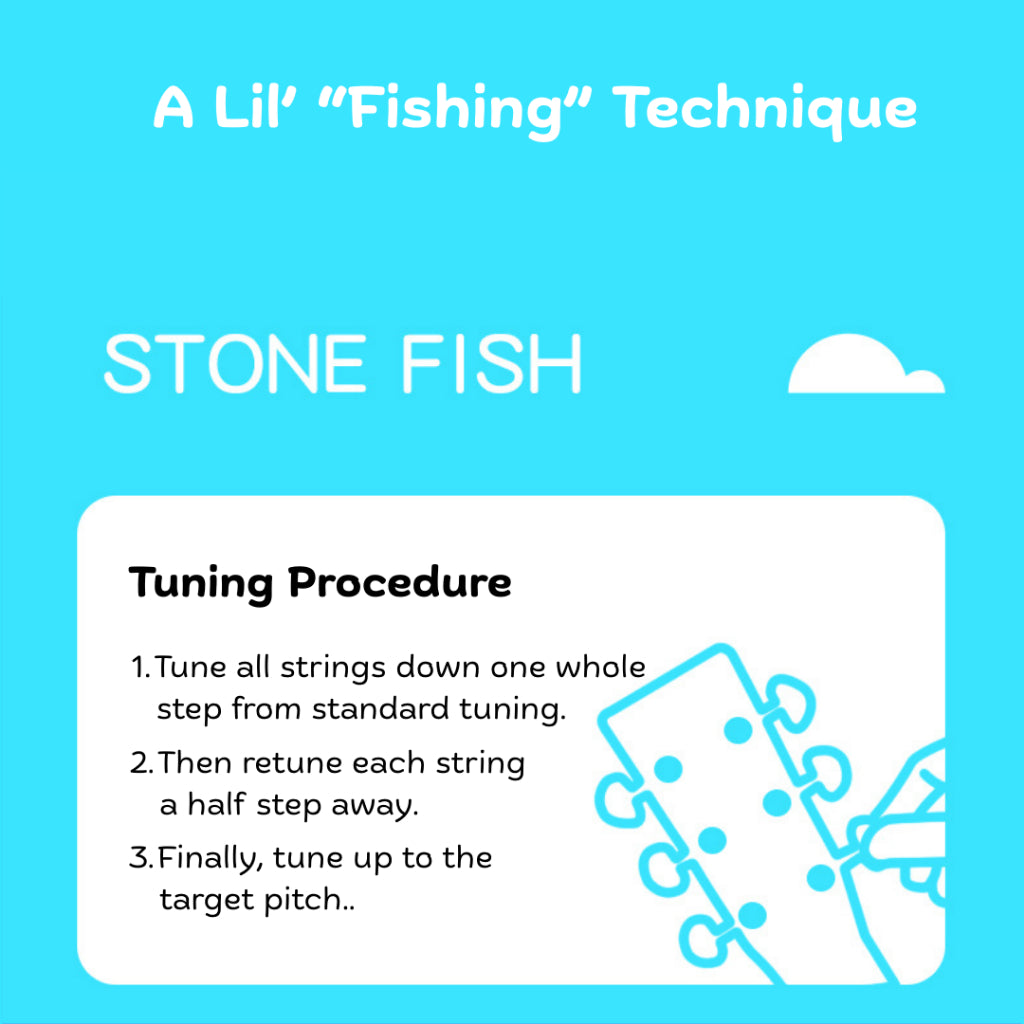 Stonefish Lil' Fish Model D1 Acoustic Guitar Strings