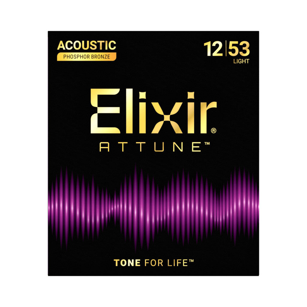 Elixir ATTUNE Acoustic Guitar Strings Phosphor Bronze