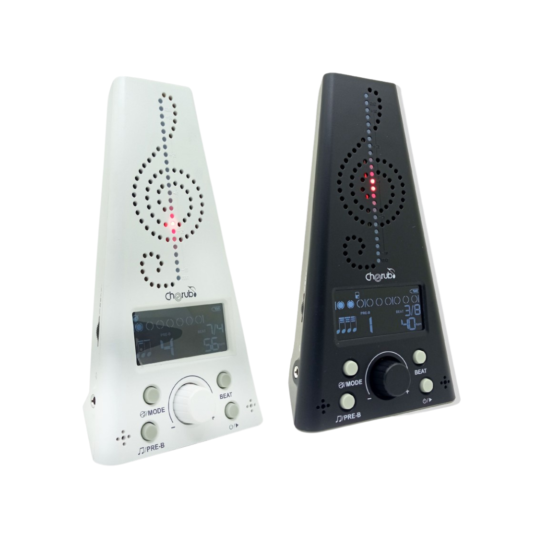 Cherub WMT-230 Rechargeable Digital Metronome and Electronic Chromatic Tuner For Piano Violin Guitar Drum (WMT230)