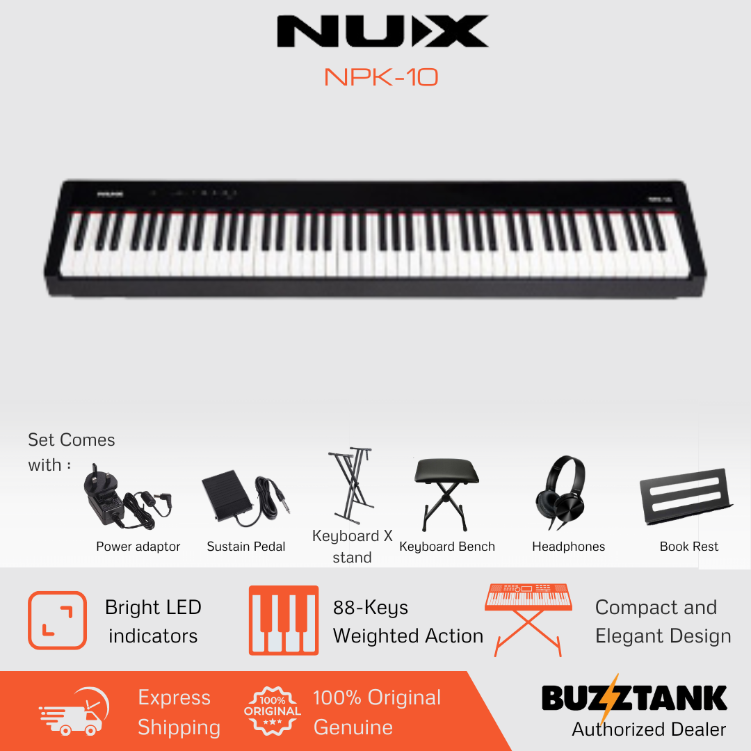 NUX NPK-10 88-Key Digital Piano