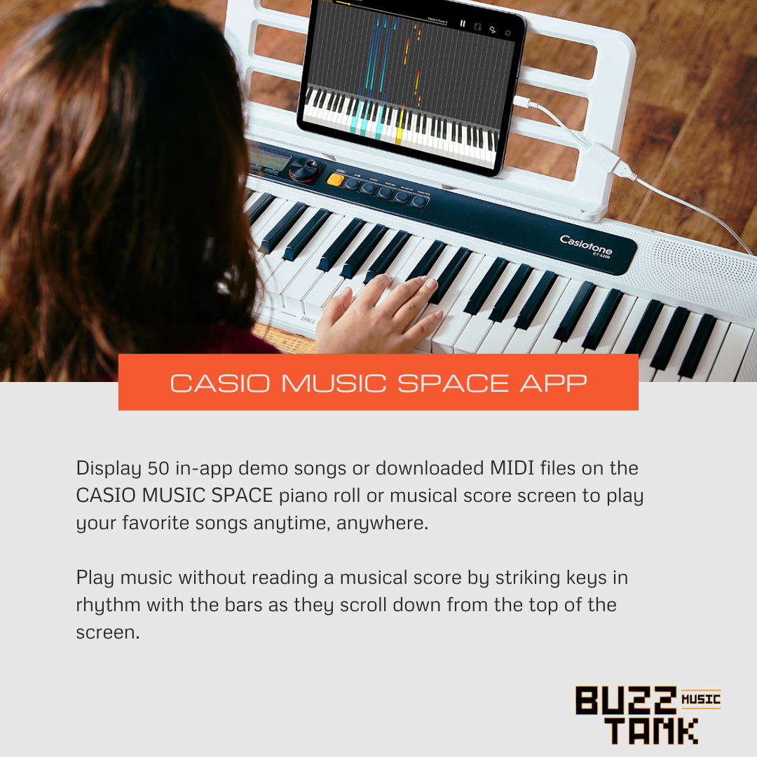 Casio CT-S200 Casiotone 61-Keys Portable Keyboard