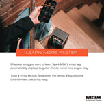 Positive Grid Spark Mini Smart Guitar Amplifier - Small, Portable, Accessible