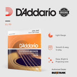 D'Addario Acoustic Guitar Strings Phosphor Bronze