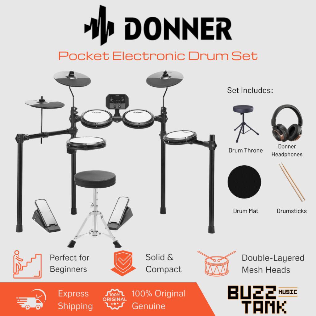 Donner Pocket Electronic Drum Set
