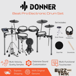 Donner BEAT Series Electronic Drums Set