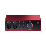 Focusrite Scarlett 2i2, Solo (4th Gen) USB Audio Interface, Studio pack