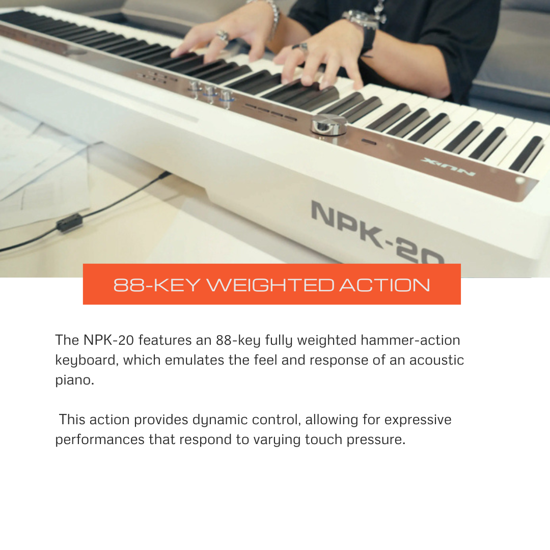 NUX NPK-20 88-Key Digital Piano