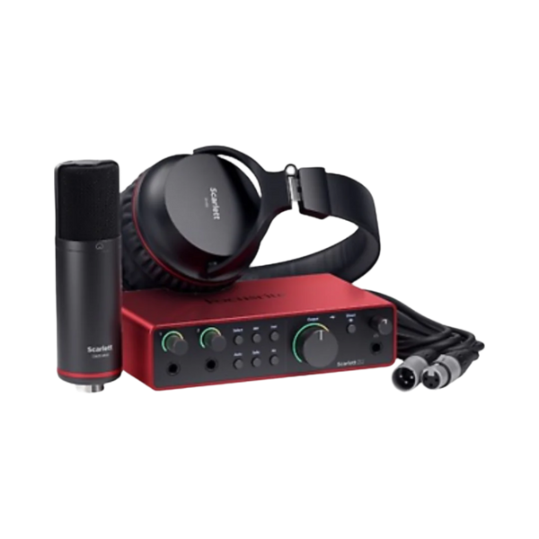 Focusrite Scarlett Solo & Studio Pack (3rd Generation) USB Audio Interface