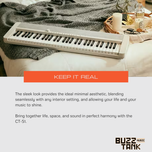 Casio CT-S1 Casiotone 61 keys Portable Keyboard