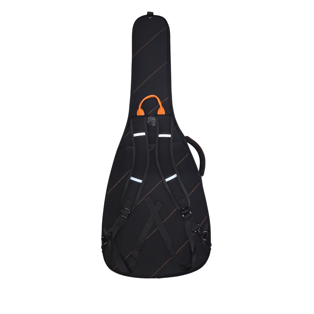 Jinchuan B-2514 30mm Padded Deluxe Waterproof Electric Guitar Bag, Black