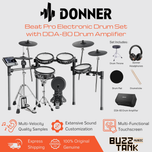 Donner BEAT Series Electronic Drums Set