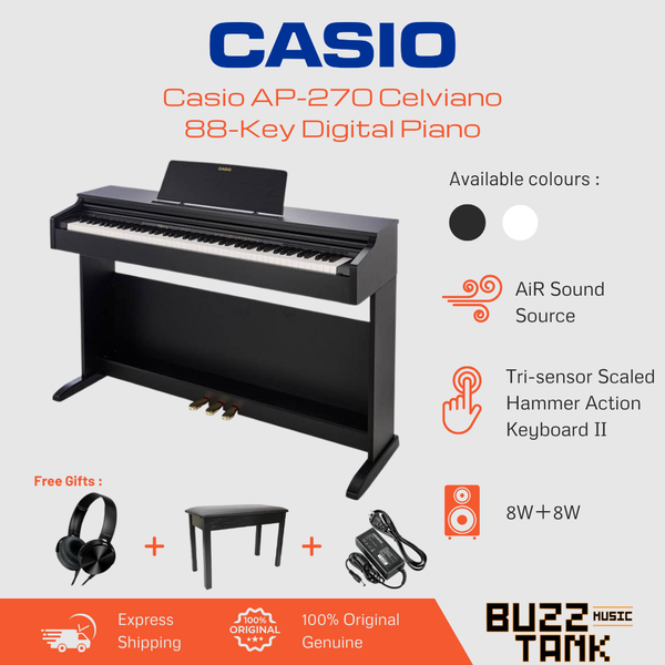 Casio AP-270 Celviano 88-Key Digital Piano