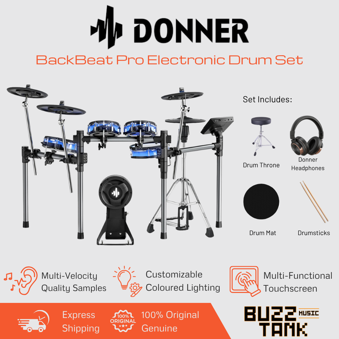 Donner BackBeat Pro Electronic Drum Set