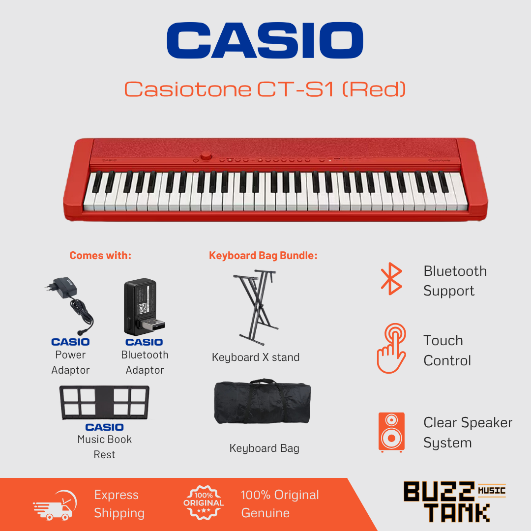 Casio CT-S1 Casiotone 61 keys Portable Keyboard