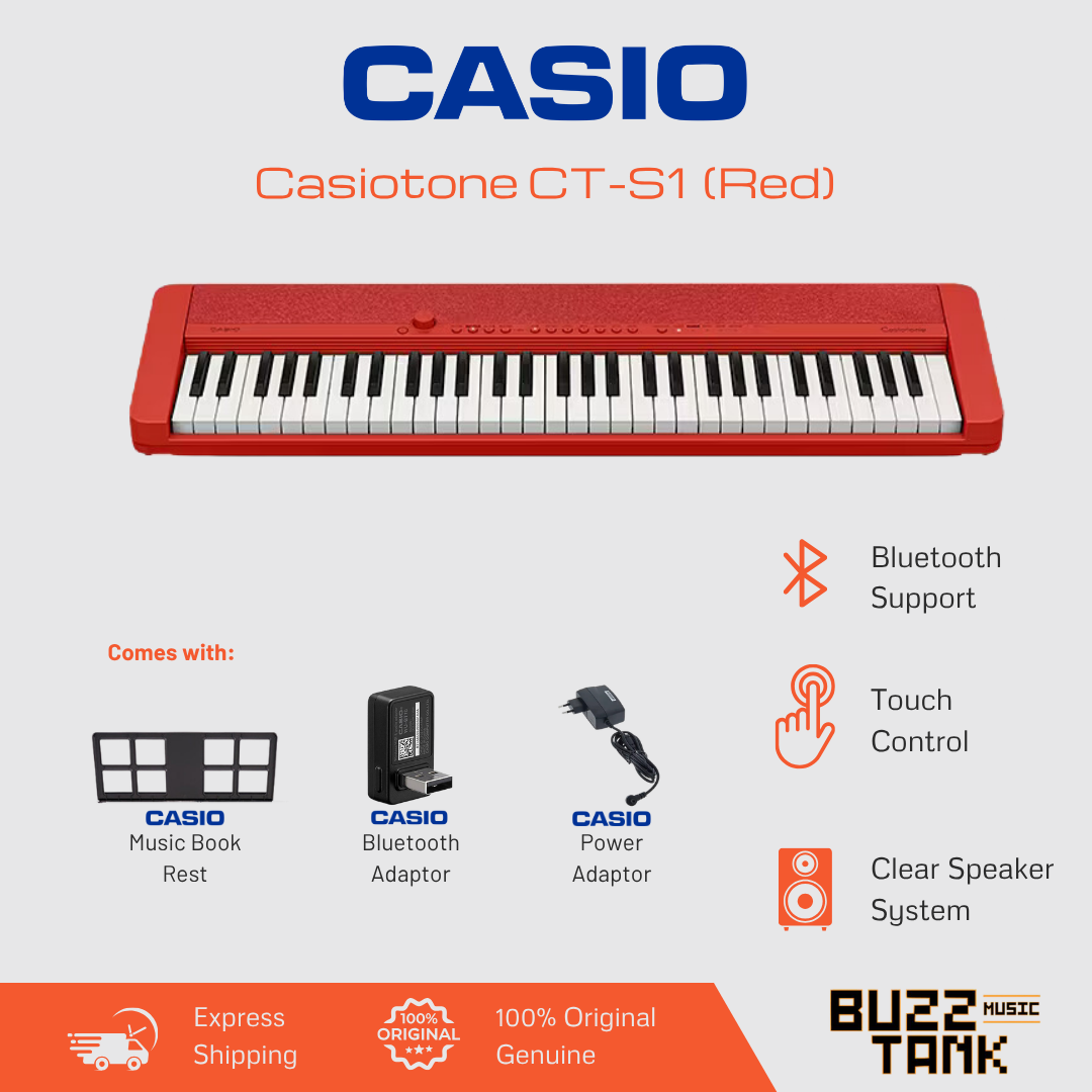 Casio CT-S1 Casiotone 61 keys Portable Keyboard