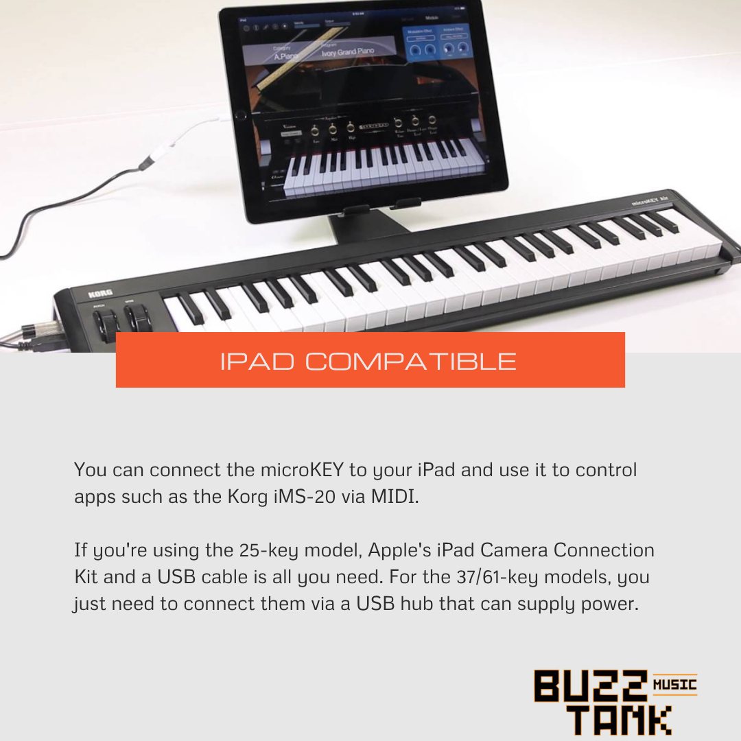 Korg microKEY 2 Compact MIDI Keyboard Controller