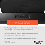 Alesis Prestige Artist 88-Key Digital Piano Bundle Pack