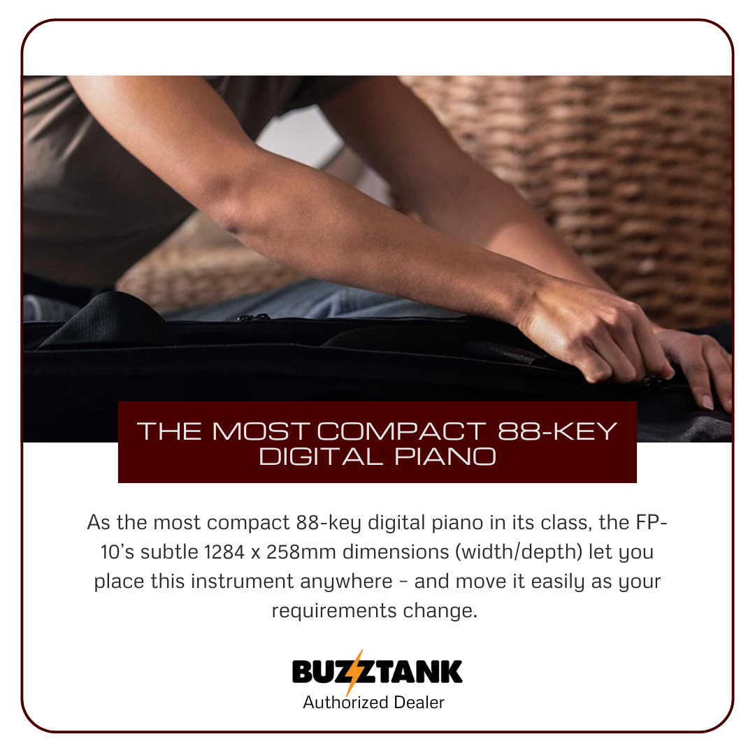 Roland FP-10 Digital Piano Black