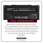 NUX DA-30BT Bluetooth Personal Monitor Amplifier Drum Bass Keyboard Amp
