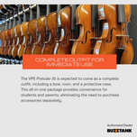 KS Strings Prelude 35 1/4, 1/2, 3/4, 4/4 Violin