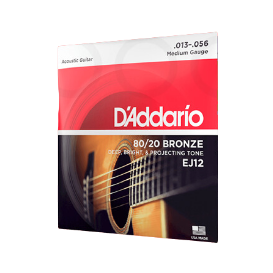 D'Addario EJ10 EJ11 EJ12 EJ13 80/20 Bronze Acoustic Guitar Strings