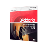 D'Addario EJ10 EJ11 EJ12 EJ13 80/20 Bronze Acoustic Guitar Strings