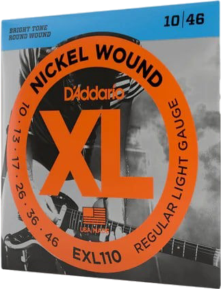 D'Addario EXL Series Nickel Wound Electric Guitar Strings