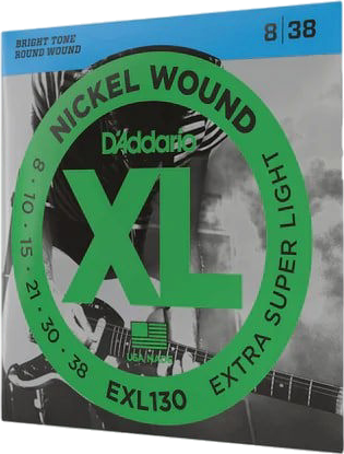 D'Addario EXL Series Nickel Wound Electric Guitar Strings