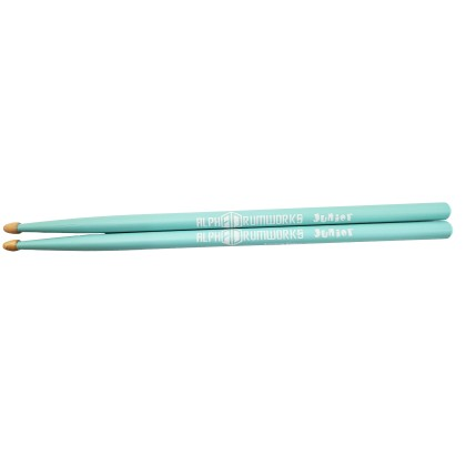 Alpha Drumworks Drum Sticks with Wooden Tip - 5A & Junior