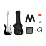 Squier Sonic Stratocaster Pack w/Gig Bag, Maple FB, 10G, 230V