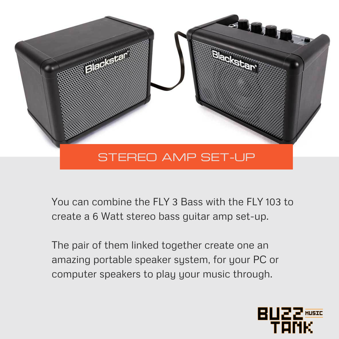 Blackstar Fly 3 (3 Watts) Bass Mini Amp Combo
