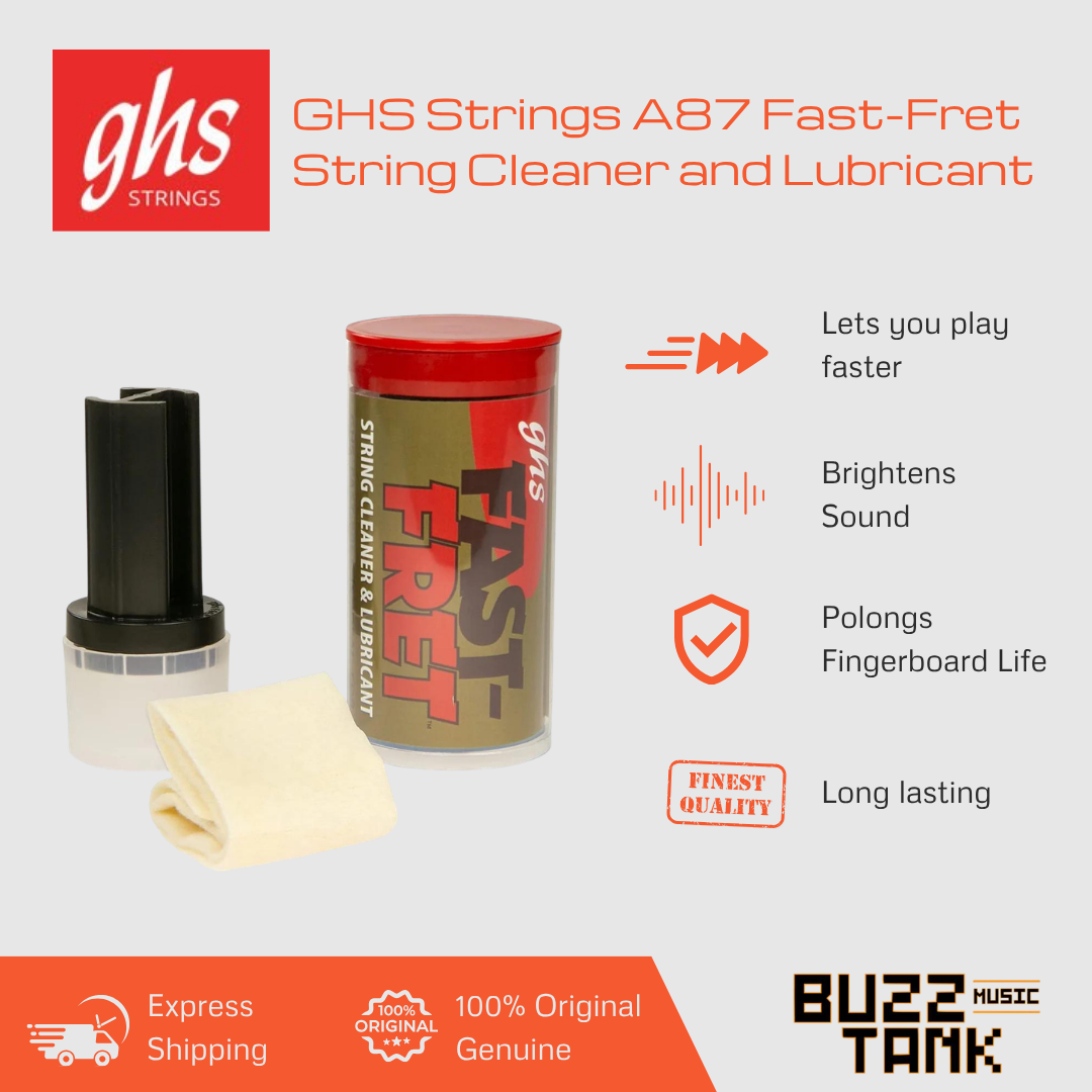 GHS A87 Strings Fast-Fret Fast Fret String Cleaner and Lubricant